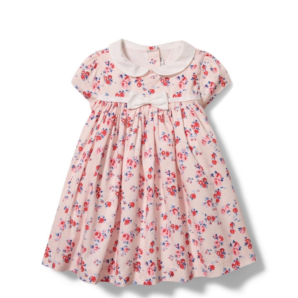 NWT Janie and jack pink floral dress